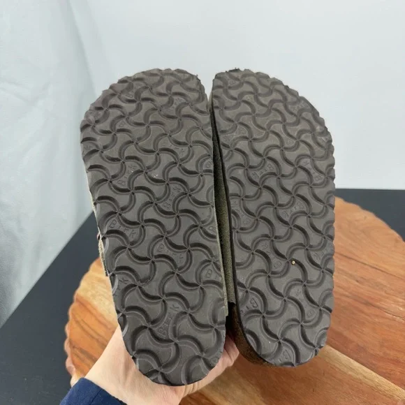 Birkenstock Boston clogs in taupe suede sz 36 US 5 regular width - Picture 6 of 6